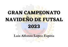 GRAN CAMPEONATO NAVIDEÑO DE FUTSAL 2023, INSCRIPCIONES ABIERTAS